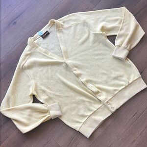 Redwood yellow vintage Men's Cardigan !! XL